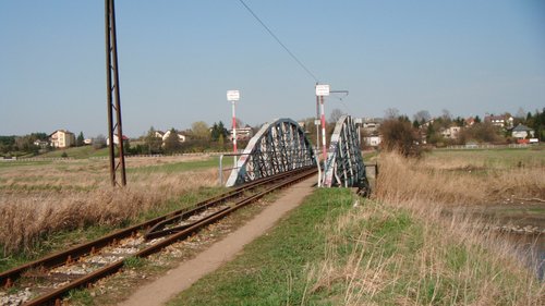 Zabytkowy most na rzece Ner - Gmina Lutomiersk