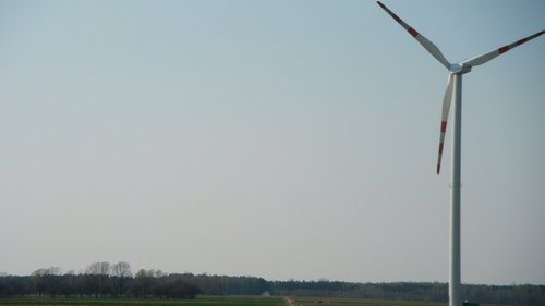Wind Turbine in Lutomiersk Land